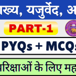 Vajasneyi Pratishakhya,Yajurveda, Athawaveda MCQs