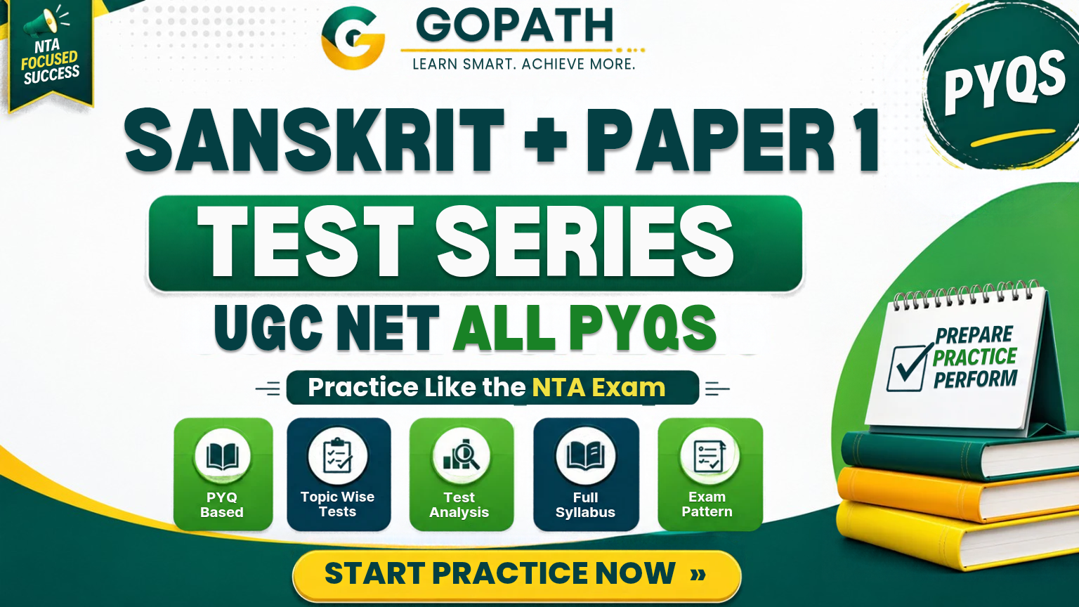 UGC NET All PYQs Of Sanskrit and Paper-1